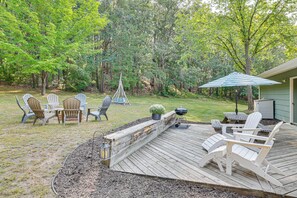 Front of property - Four-season Home on Scenic Bluff Country Acreage! (Black River Falls)