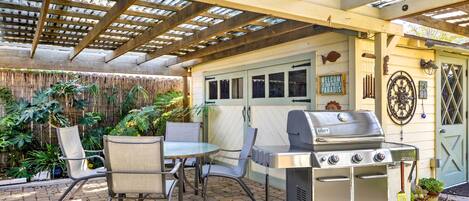 Fachada de la propiedad