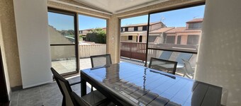 Holiday house with Airco for 4 people -500m from the sea -RESIDENCE TAMARIS -WIFI- Portiragnes...