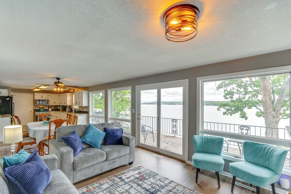 House (4 Bedrooms) | Interior - 2 Private Decks: Lake-view Osage Beach Home (Osage Beach)