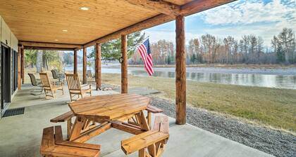 Kalispell Riverfront Home by Glacier National Park