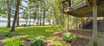 Spacious Luxury Cabin w/ Deck & Dock on Bone Lake