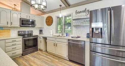 Spacious Luxury Cabin w/ Deck & Dock on Bone Lake