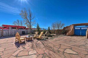 House (3 Bedrooms) | Interior - El Prado Adobe Home: Courtyard w/ Mountain Views! (Taos)