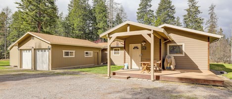 Fassade der Unterkunft