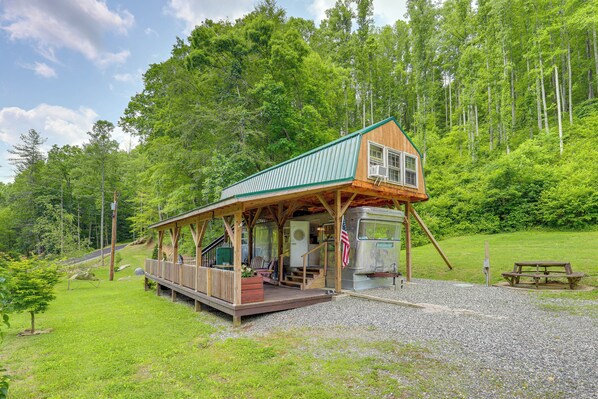 Overnatningsstedets område