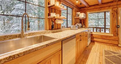 Rustic Sequim Cabin w/ Fire Pit & Forested Views!