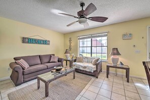 Interior - 1st-floor Resort Condo in PCB - Walk to Beach! (Panama City Beach)