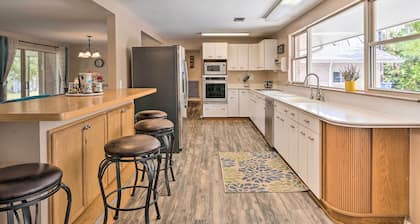 Riverfront Family Home: Yard, Orchard, Dock!