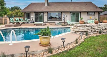 Hot Tub, Pool, & Fire Pit: Gorgeous Hutto Home