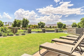 House (2 Bedrooms) | Interior - Resort Pool & Hot Tub: 55+ Indio Desert Oasis (Indio)