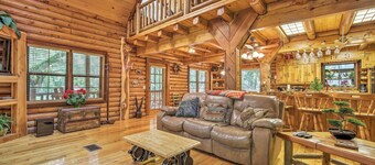 Log Cabin Sanctuary in Inverness w/ Furnished Deck