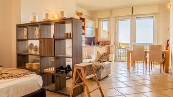 1 bedroom, iron/ironing board, travel crib, free WiFi