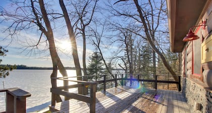 Cozy Cabin w/ Private Dock on Fifth Crow Wing Lake