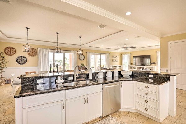 Interior - Palm Coast Oasis w/ Pool: Steps to Cinnamon Beach! (Palm Coast)