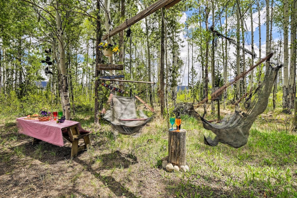 Balcony, Fire Pit & Grill: Grand Lake Retreat! - Columbine Lake, CO