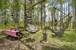 House (3 Bedrooms) | Interior - Balcony, Fire Pit & Grill: Grand Lake Retreat! (Grand Lake)