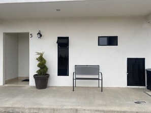 Majoituspaikan julkisivu