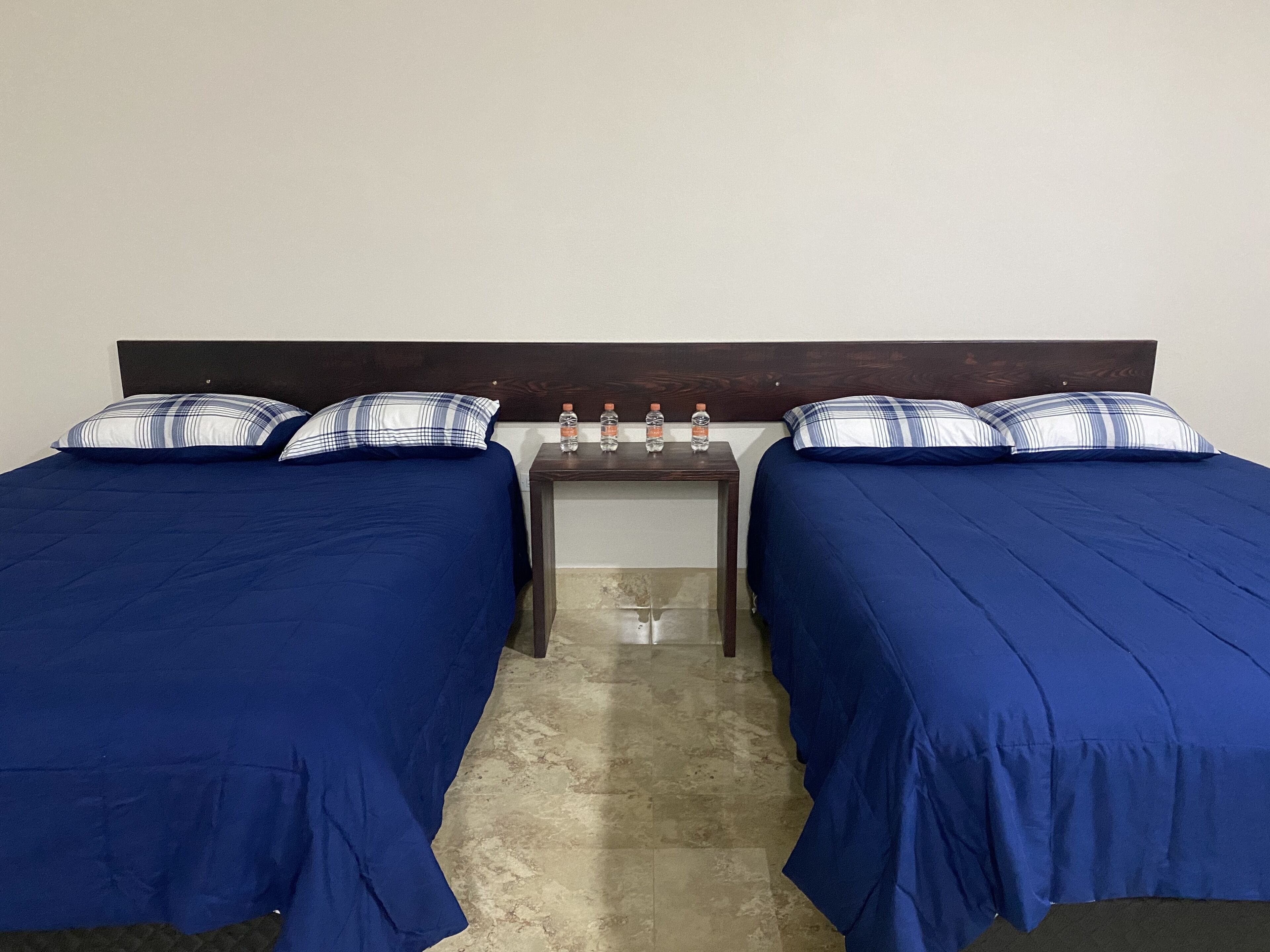 Premium bedding, down comforters, pillowtop beds, individually decorated