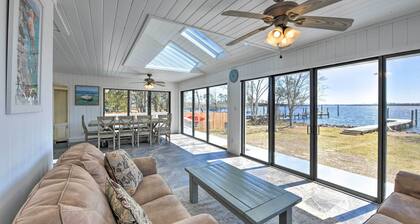 Updated Waterfront Escape w/ Dock & Fire Pit