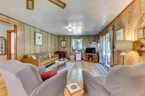 House (2 Bedrooms) | Interior - Charming Parsons Cabin w/ Grill on the Cheat River (Parsons)
