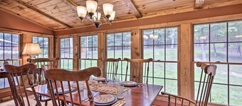 Creekside Berkeley Springs Cabin on 35 Acres!