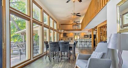 Private Fire Pit & Dock: Lakefront Missouri Home