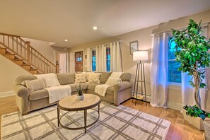 House (4 Bedrooms) | Interior - Large Yard + Games: Edgewater Escape in Paupack! (Paupack)