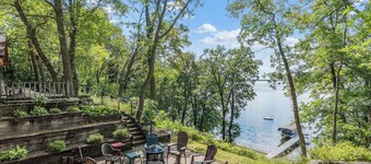 Sandy Beach Family Getaway w/ Fire Pit & Deck!