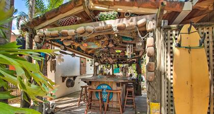 Luxe Home w/ Backyard Paradise, 1 Mi to Beach!