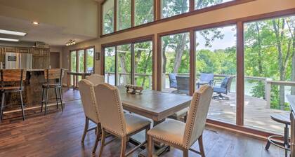 Lakefront Home w/ Fishing Dock & Fire Table!