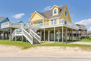 Exterior - Surfside Beach Home w/ Deck, Views & Beach Access! (Freeport)