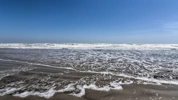 On the beach