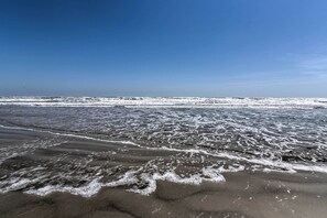 On the beach