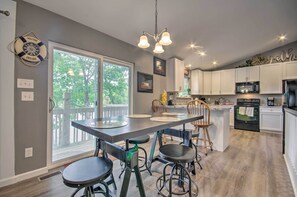 House (3 Bedrooms) | Interior - Lakefront Rocky Mount Escape w/ Dock & Grill! (Rocky Mount)