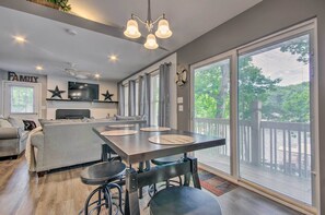 House (3 Bedrooms) | Interior - Lakefront Rocky Mount Escape w/ Dock & Grill! (Rocky Mount)