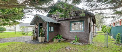 Façade de l’hébergement