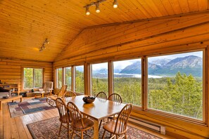 House (3 Bedrooms) | Front of property - Cabin w/ Glacier Views: Walk to Matanuska River! (Sutton)