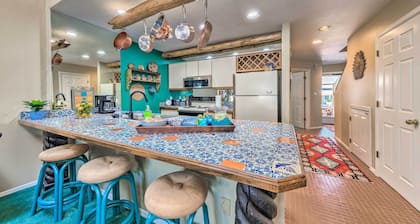 Eclectic Home w/ Deck: 4 Miles to Ski Cloudcroft!