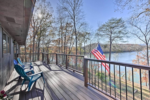 Chickamauga Lake Vacation Rental W/ Boat Dock! - Dayton, TN