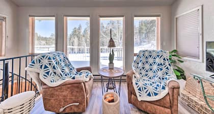 Bright Cloudcroft Condo w/ Game Room + Deck!