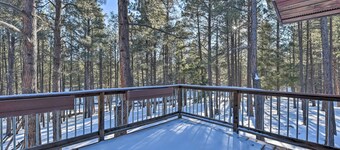 'altitude Adjustment' Angel Fire Cabin w/ Deck