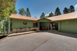 Front of property - Expansive Angel Fire Home w/ Indoor Hot Tub! (Angel Fire)