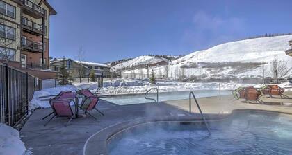 Steps to Ski Lifts: Base Camp One Resort Condo