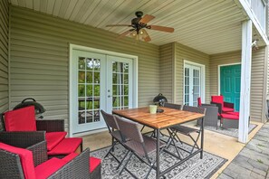 Fachada de la propiedad