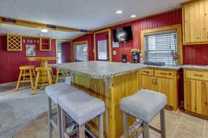 House (2 Bedrooms) | Interior - 2 Boat Docks: Grand Lake Waterfront Home (Grove)