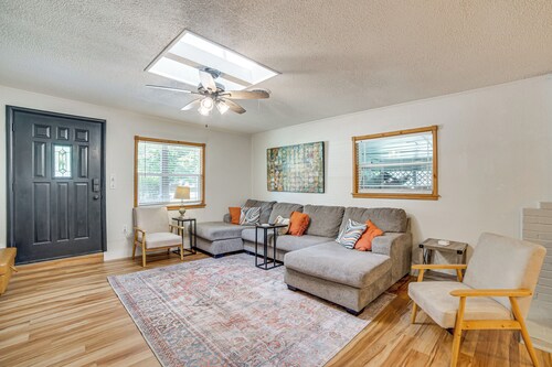 Spacious Deck: Waterfront Home in Gun Barrel City!