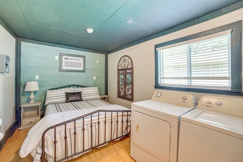 Spacious Deck: Waterfront Home in Gun Barrel City!