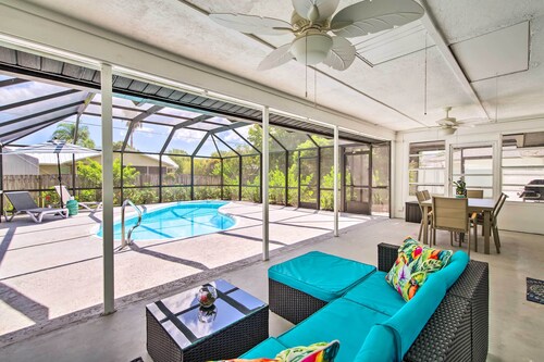 Bright Sebastian Home w/ Pool ~ 7 Mi to Beach!