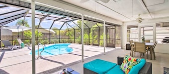 Bright Sebastian Home w/ Pool ~ 7 Mi to Beach!
